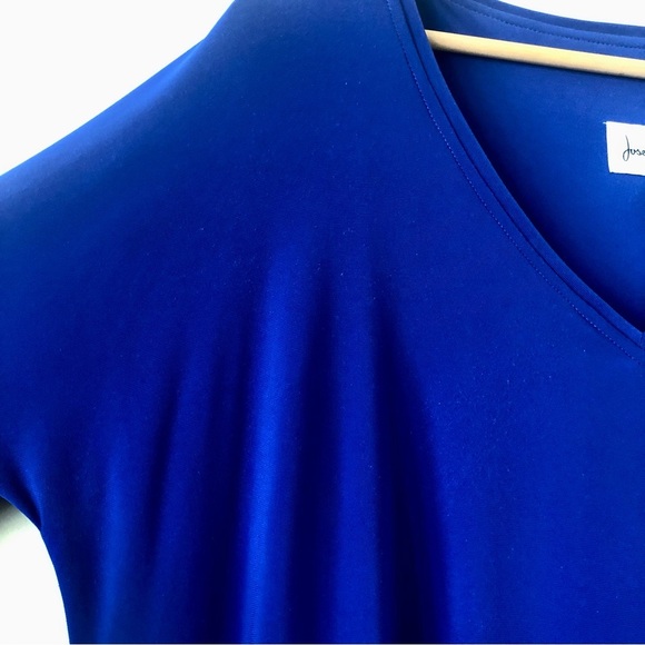 Joseph Ribkoff Royal Sapphire Blue Layered Dress Size 8 - Picture 8 of 8